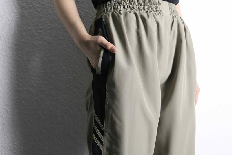 00's adidas beige track pants
