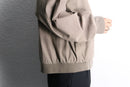 2-way collar relaxed swing top jacket