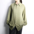 90's "PRONTI" gradient stripe design shirt