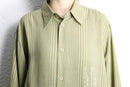 90's "PRONTI" gradient stripe design shirt