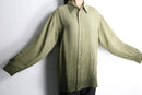 90's "PRONTI" gradient stripe design shirt