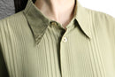 90's "PRONTI" gradient stripe design shirt
