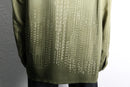 90's "PRONTI" gradient stripe design shirt