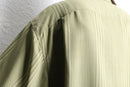 90's "PRONTI" gradient stripe design shirt