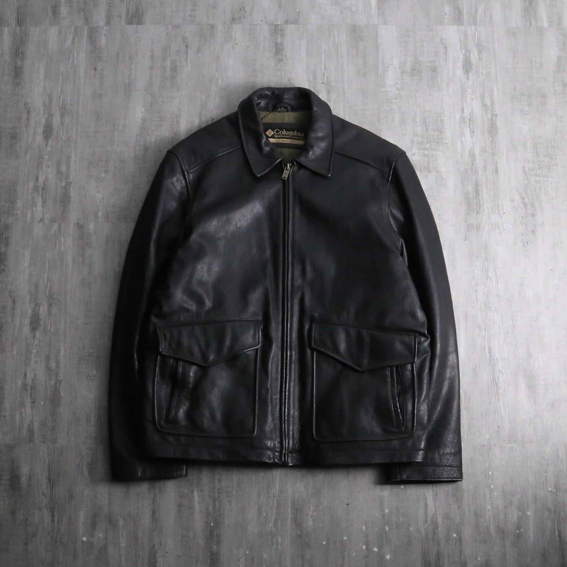 1990-00s Columbia type A-2 leather jacket