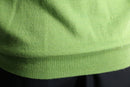 “Jos A BANK” light green merino wool V-neck knit