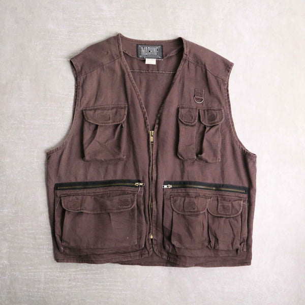 over size mulch pocket hunting vest