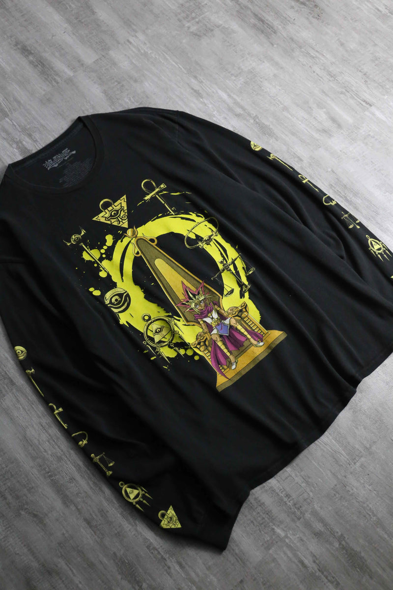 2000s 遊戯王 L/S tee pharaoh king "Atem"