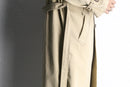 “Ralph Lauren beige cotton twill double trench coat.