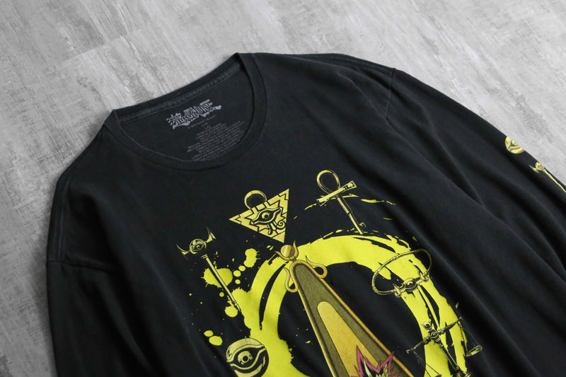 2000s 遊戯王 L/S tee pharaoh king "Atem"