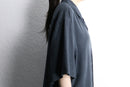 fade black linen s/s shirt