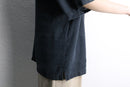 fade black linen s/s shirt