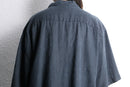 fade black linen s/s shirt