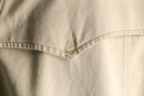 “Ralph Lauren beige cotton twill double trench coat.