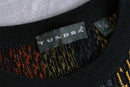 “TUNDRA” stripe gradation 3D design knit