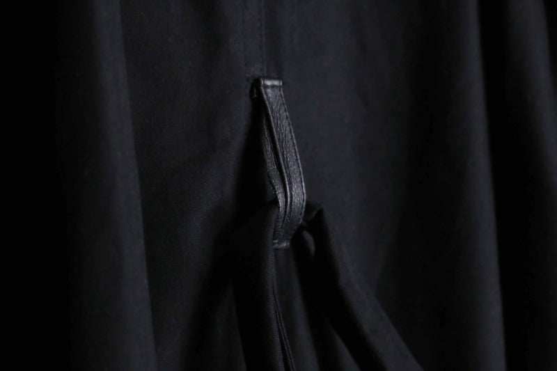 1980-90s TOGETHER leather switch super long coat