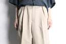 ivory 2tuck straight slacks