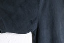 fade black linen s/s shirt