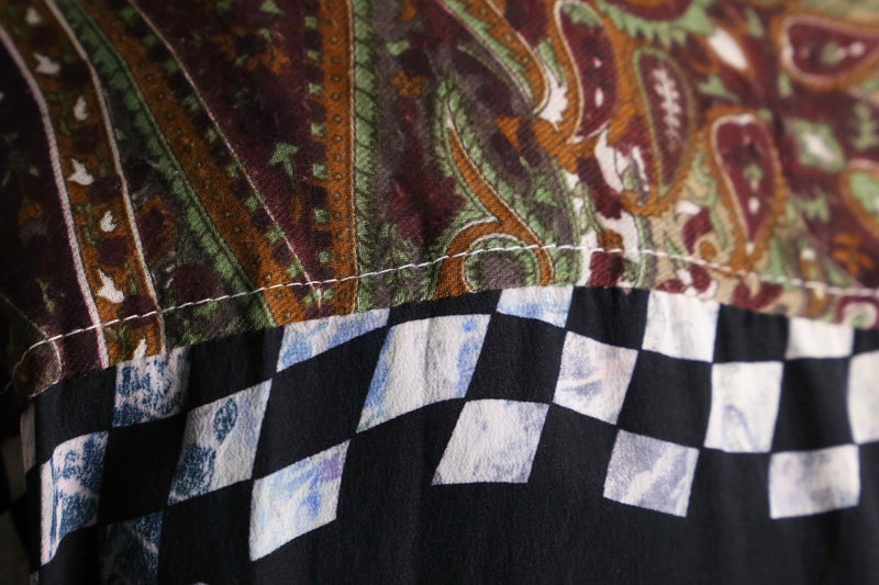 mulch art pattern L/S shirt
