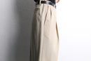 ivory 2tuck straight slacks