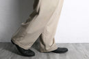 ivory 2tuck straight slacks