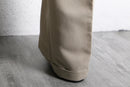 ivory 2tuck straight slacks