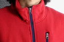 ”KINGSIZE” multi color horizontal stripe sweat jacket