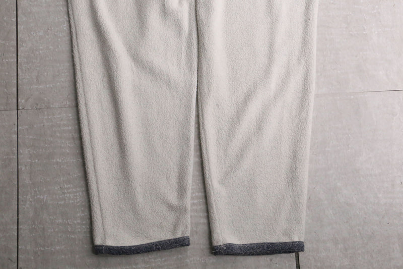 off white pile sweat easy pants