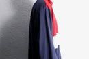 ”KINGSIZE” multi color horizontal stripe sweat jacket