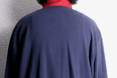 ”KINGSIZE” multi color horizontal stripe sweat jacket
