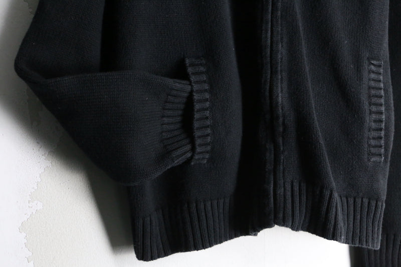 “ LAUREN RALPH LAUREN” black color  hoodie zip knit