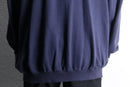 ”KINGSIZE” multi color horizontal stripe sweat jacket