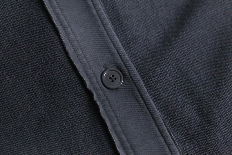 inside out loose sweat shirt jacket