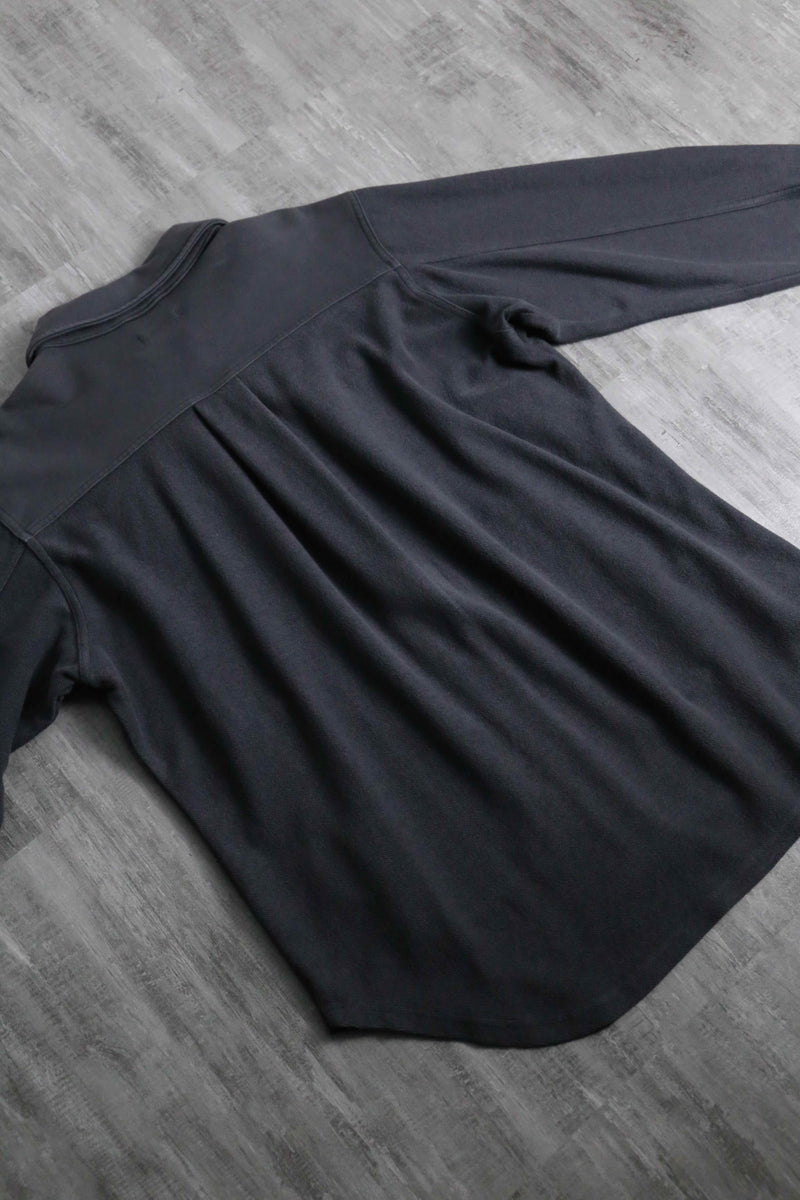 inside out loose sweat shirt jacket