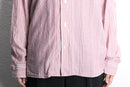 “BANANA REPUBLIC”stripe open collar shirt