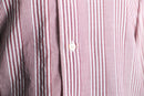 “BANANA REPUBLIC”stripe open collar shirt