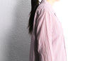 “BANANA REPUBLIC”stripe open collar shirt