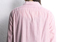 “BANANA REPUBLIC”stripe open collar shirt
