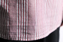 “BANANA REPUBLIC”stripe open collar shirt