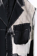 ''Re:make''hand stitch tailored jacket