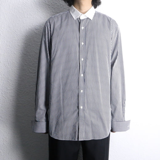 ”RALPH LAUREN” cleric stripe shirt