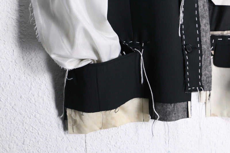 ''Re:make''hand stitch tailored jacket