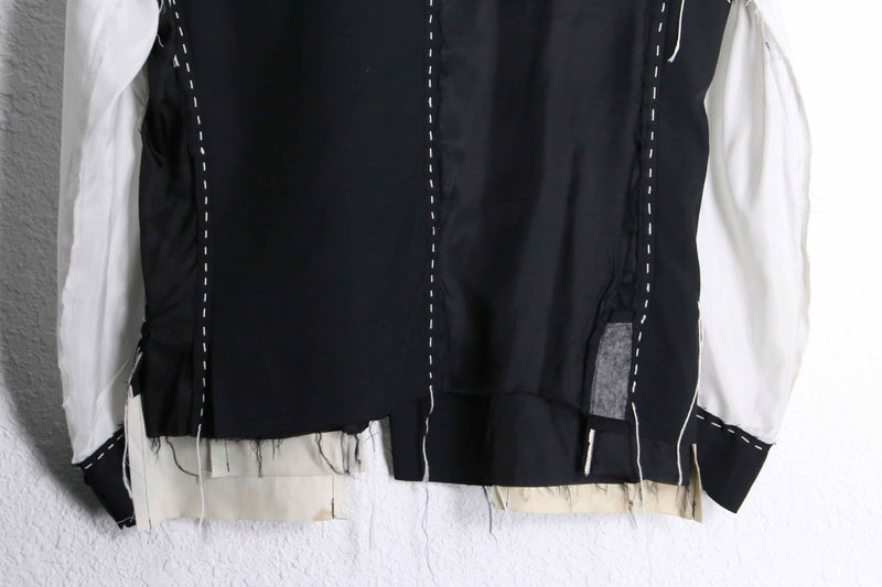''Re:make''hand stitch tailored jacket