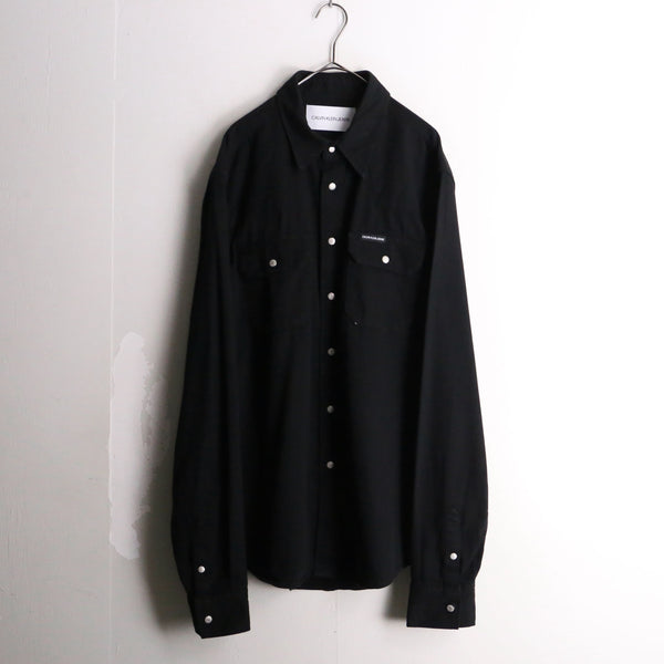 "Calvin Klein" black color shirt jacket