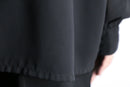 asymmetry front fly poly shirt