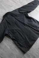 black color cotton oiled jacket