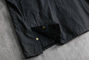 black color cotton oiled jacket