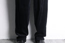 black corduroy wide pants