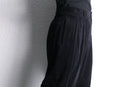 black corduroy wide pants