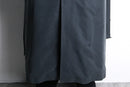 90-00s ”SANYO” dark navy belted long coat